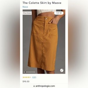 Anthropology Colette Skirt by Maeve